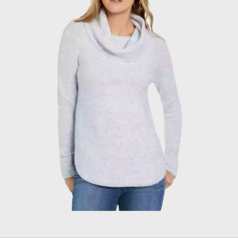 Style & Co | Cowl-Neck Waffle-Knit Light Blue Sweater | Size XL | NWT BRAND NEW